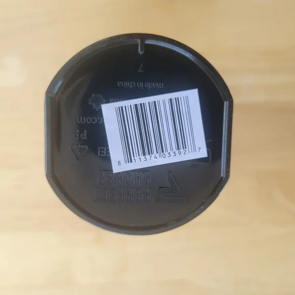 New Bucked Up Black Shaker Bottle with Blue Logo - Picture 5 of 5